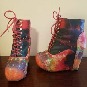 platform galaxy shoes